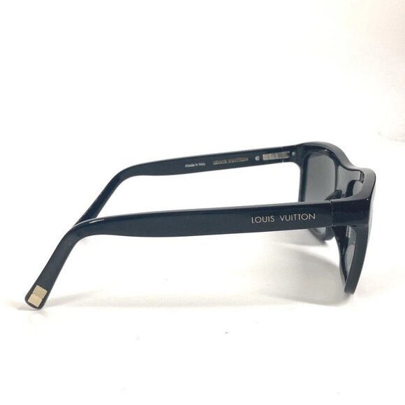 LOUIS VUITTON Z0698E Examination glasses eyewear sunglasses Plastic Black - Picture 11 of 16